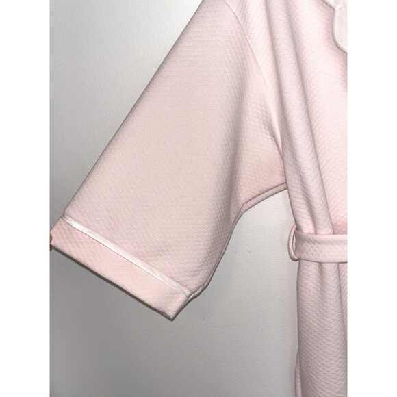 Lenora by Dina Yano Pink Cotton Robe Size Small - Picture 3 of 8